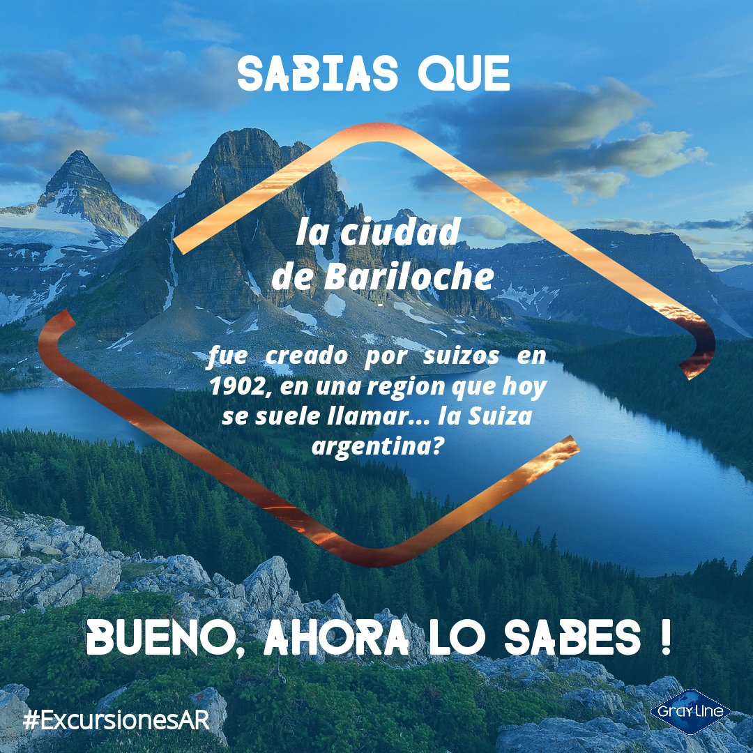 Todavía dudas del apodo "Suiza argentina" que se le da a la región de Bariloche ? Y si te decimos que la ciudad produce un excelente chocolate... te parecería mas lógico llamarla así ? 🏔️🍫
#bariloche #patagonia #chocolate #ExcursionAR