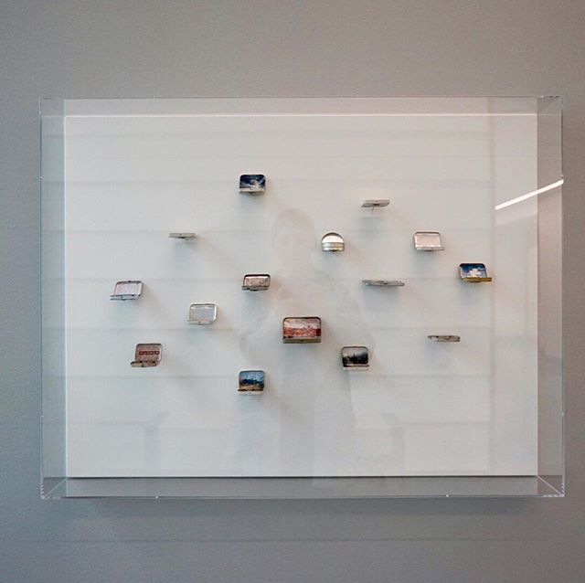 shelleyart's tweet photo. My work installed in the New Karolinska Solna Hospital in Stockholm. I’m looking forward to posting photos of my work installed at the exhibition in St. Boniface Hospital, after the opening next week! The 8th, at 7:30.
.
.
.
#mentalhealthart #howthelight… https://t.co/2jEYSFi78R https://t.co/EE9jfrLKe1