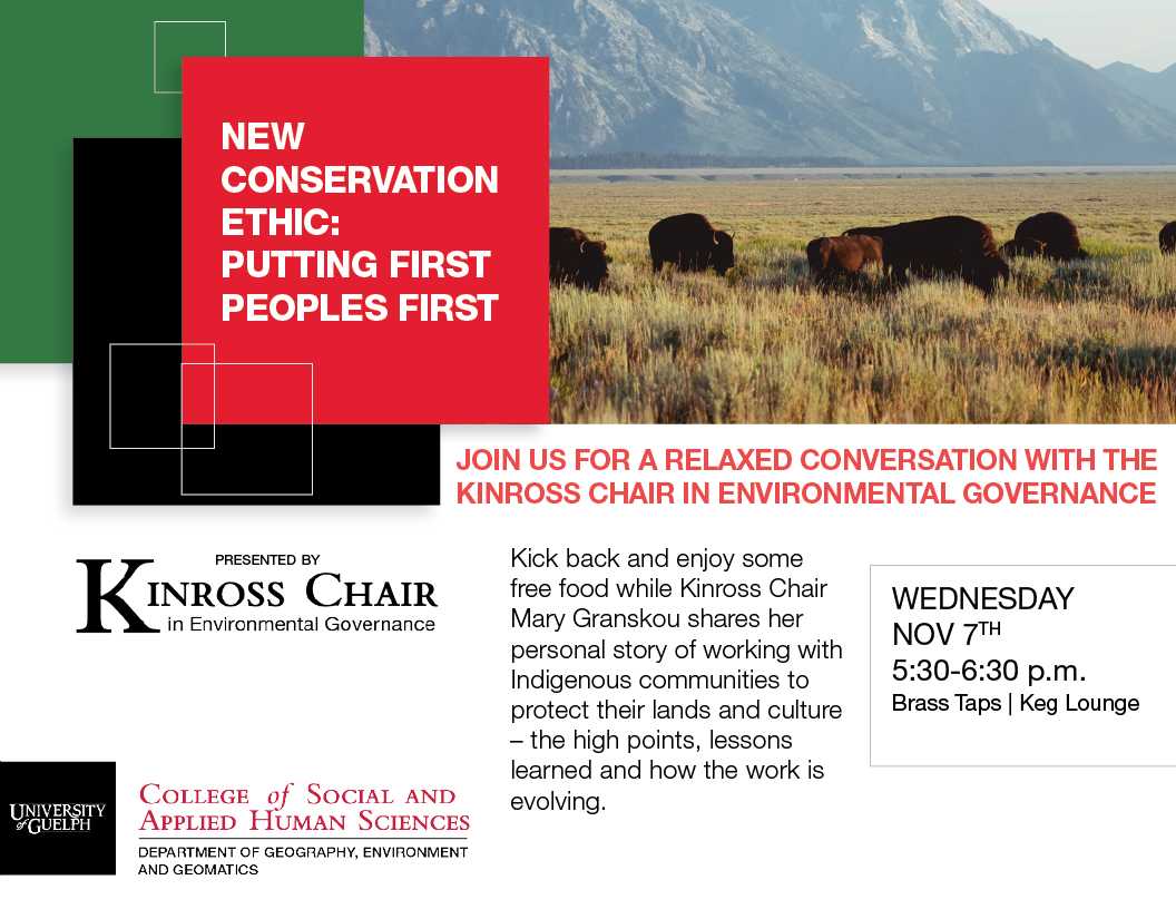 samcasey01's tweet photo. I am incredibly excited to be attending this invite to hear Mary Granskou's stories! It is important to be having these conversations about changing conservation ethics. Conservation has many narratives that need to be told and acknowledged! https://t.co/nRCUCJXGnR