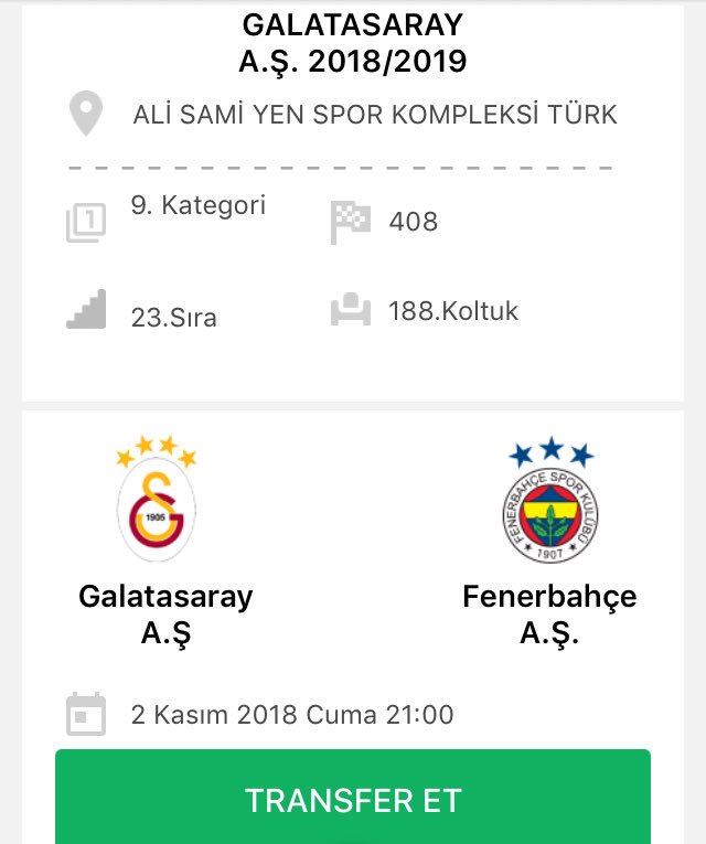 #kombine #kombinedevir #Kombinedevret #kombinenidevret #kombinetransfer  Galatasaray - Fenerbahçe maçına kiralık kombine isteyenler mesaj atsın