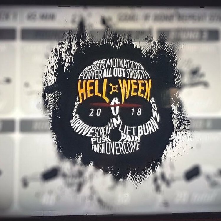 jordivered's tweet image. I’m going to miss this screen @orangetheory! #lovingtheburpees #hellweek2018 Hell Month 2019??