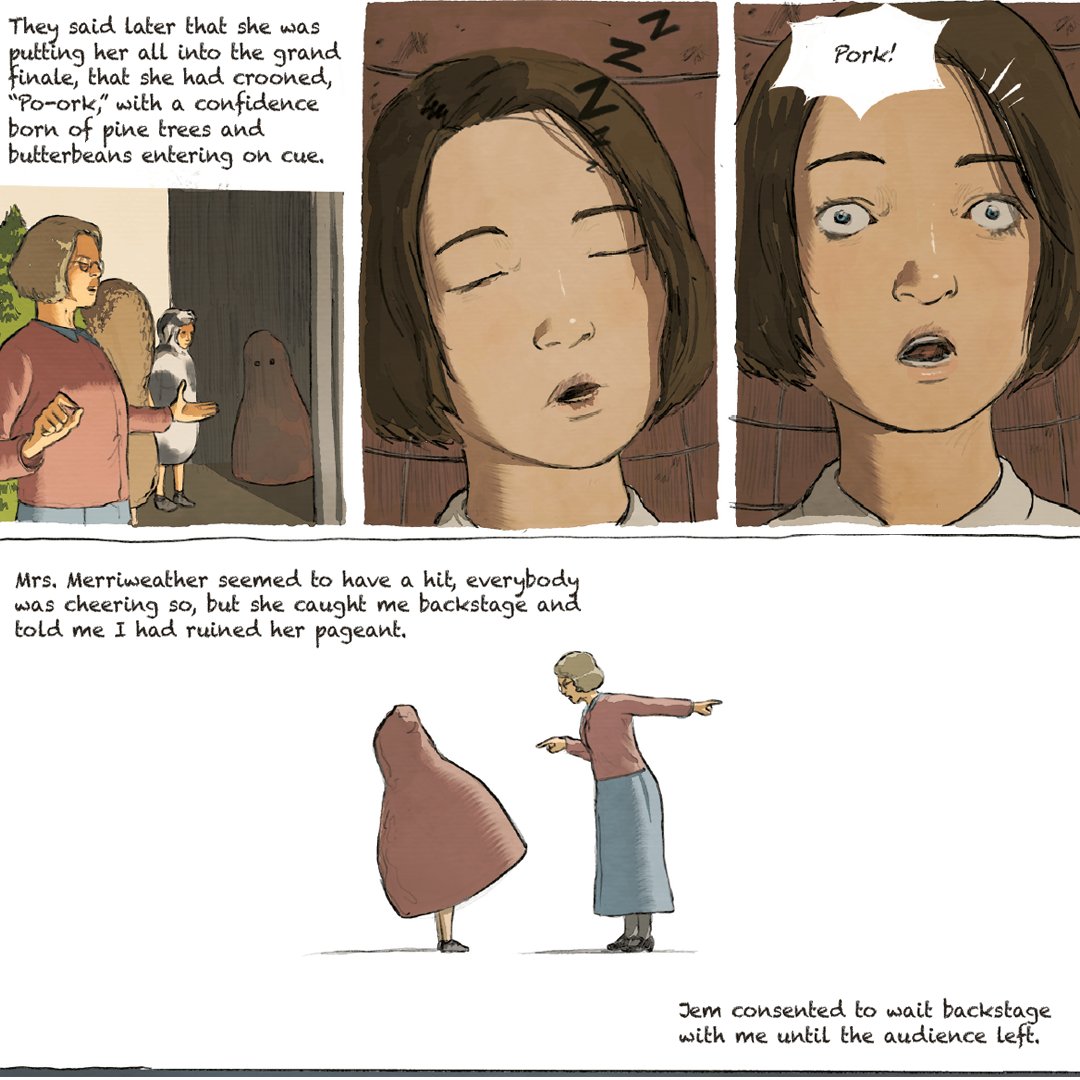 To Kill A Mockingbird Scout Cartoon