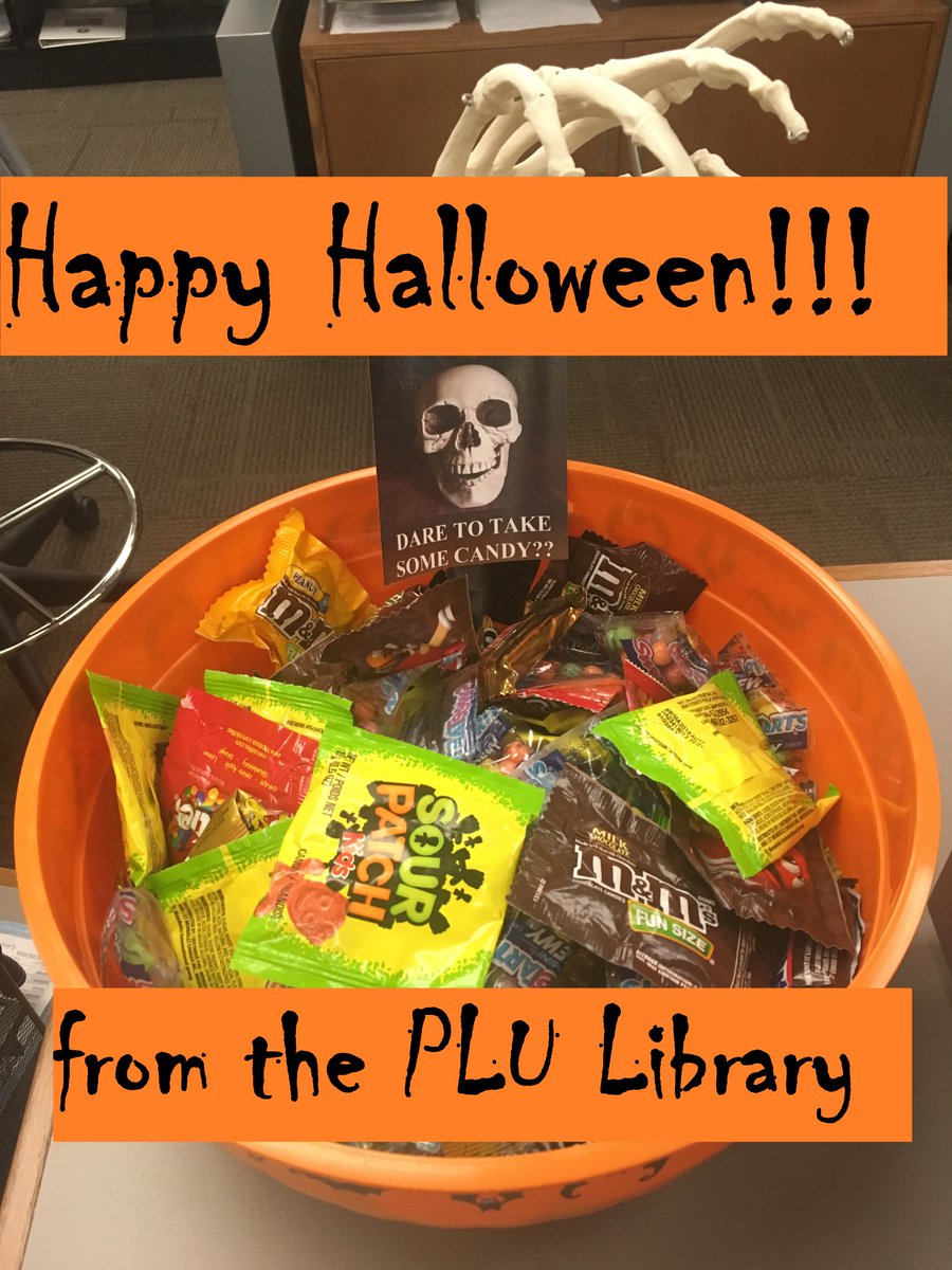 Mortvedt Library On Twitter Happy Halloween From The Plu Library
