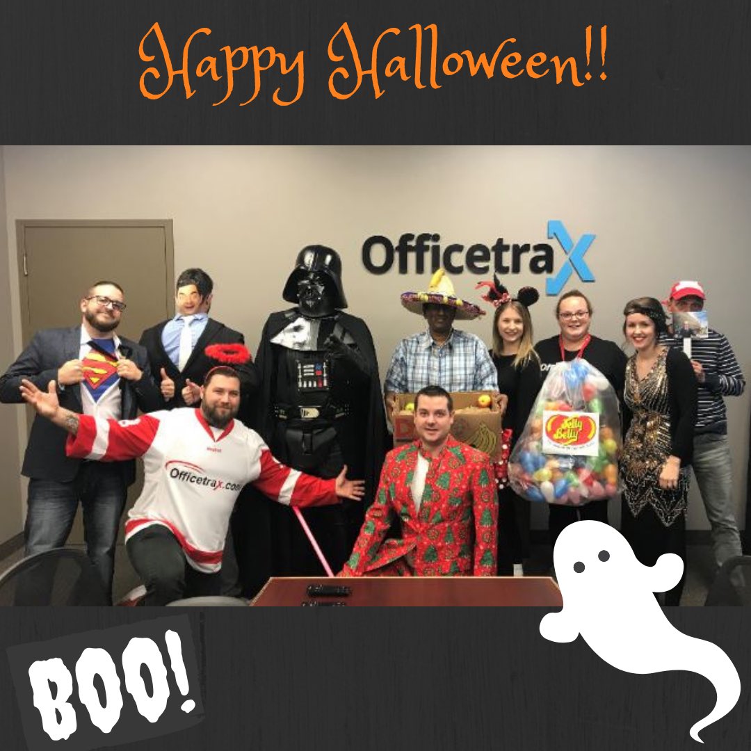 Happy Halloween from your friends at Officetrax!! #halloweencostumes #cmms