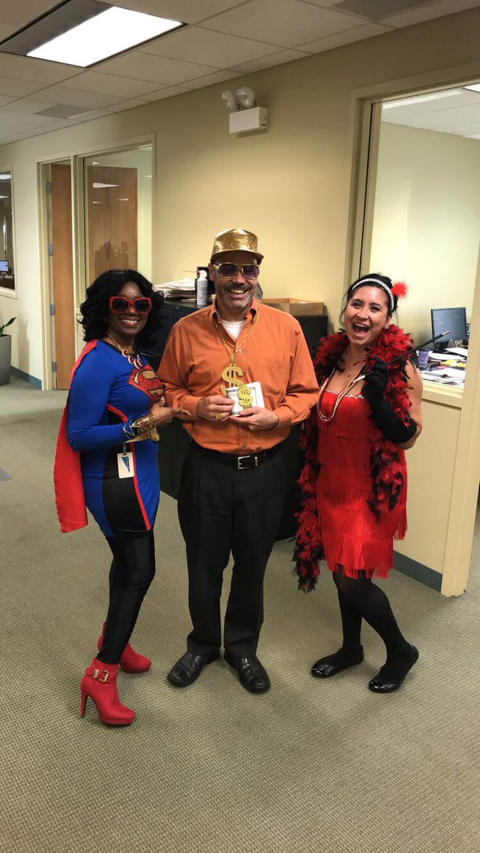 Centrust_Bank's tweet photo. The Centrust Team wishes you a #safe and #HappyHalloween! Whose #costume is your favorite? We're #makingbets already... https://t.co/Bhspf4dhol