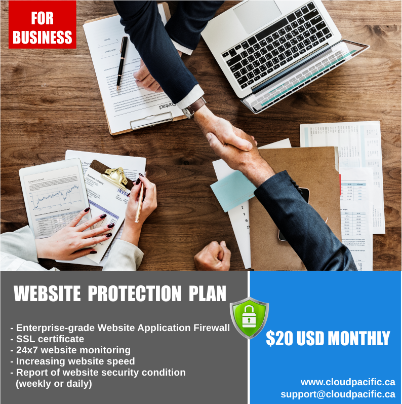 CloudPacific's tweet photo. Protect &amp; speed up your website for $20 monthly!
Contact: support@cloudpacific.ca  https://t.co/N9NWJoyST4
  
#protection #security #firewall #blocking #hack #security #websiteprotection #website #business #sslcertificates #waf #firewall #monitoring #websitemonitoring #malaware https://t.co/pPEcSKRtSU