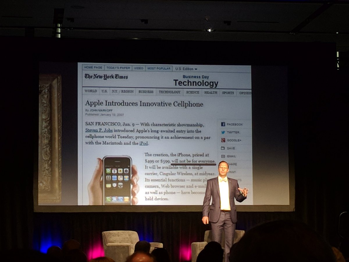 __SOTR__'s tweet photo. This Month: @shawndubravac delivering #keynote for #TravelConnect2018 @ARCtalk (photo cred. @JJoully) https://t.co/X33z8hOFvb