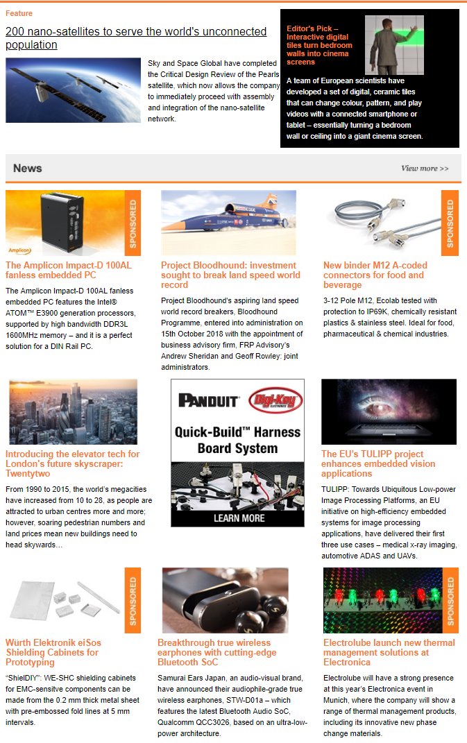 EPDTNEWS's tweet photo. This week's newsletter – https://t.co/gByOAo5sVf – features @SkySpaceGlobal's planed deployment of 200 nano-satellites and @Photonics21's interactive, digital tile-based display (including home cinema!) technology: LUMENTILE (@LumentileEU). https://t.co/rbrBbNkMfQ