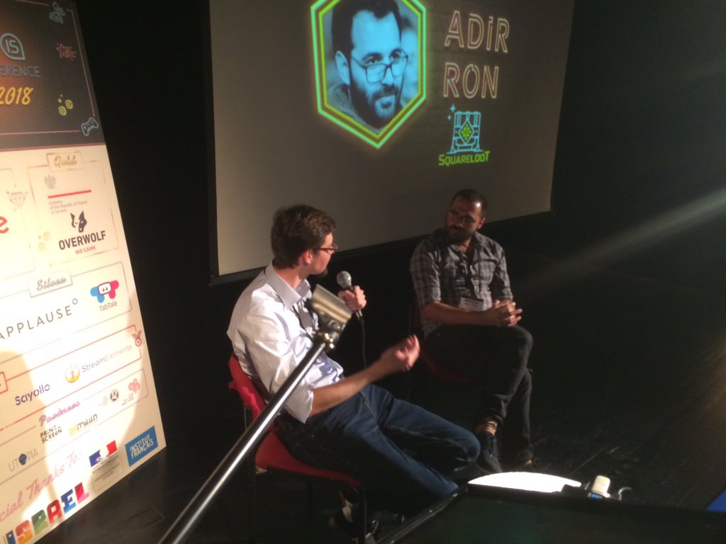 Civaxo's tweet photo. One of the speakers in the track I hosted finished 15 min earlier and in order not to lose audience I organized a spontaneous panel with the next 2 speakers. Went really well! #GameIS18 #GameDevelopment https://t.co/fAD9QkABE8