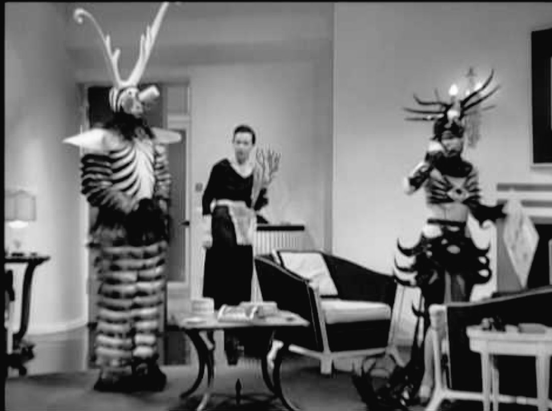 Darin Barnes on Twitter: "In honor of Halloween, Norma and Herbert Marshall  in outrageous costumes from the opening of “Riptide,” 1934. More about the  movie at https://t.co/tlrIRroigL #normashearer #Herbertmarshall #Adrian  #costumes #artdeco #