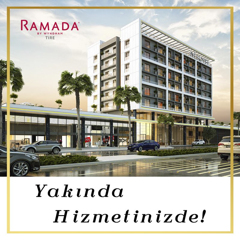 Ramada by Wyndham Tire yakında hizmete açılıyor.
#ramadabywyndhamtire #ramadatire #ramada #tire #wyndham #bywyndhamramada #ramadaotel #otel #hotel #business #comfort #travel #meeting #konfor #toplanti