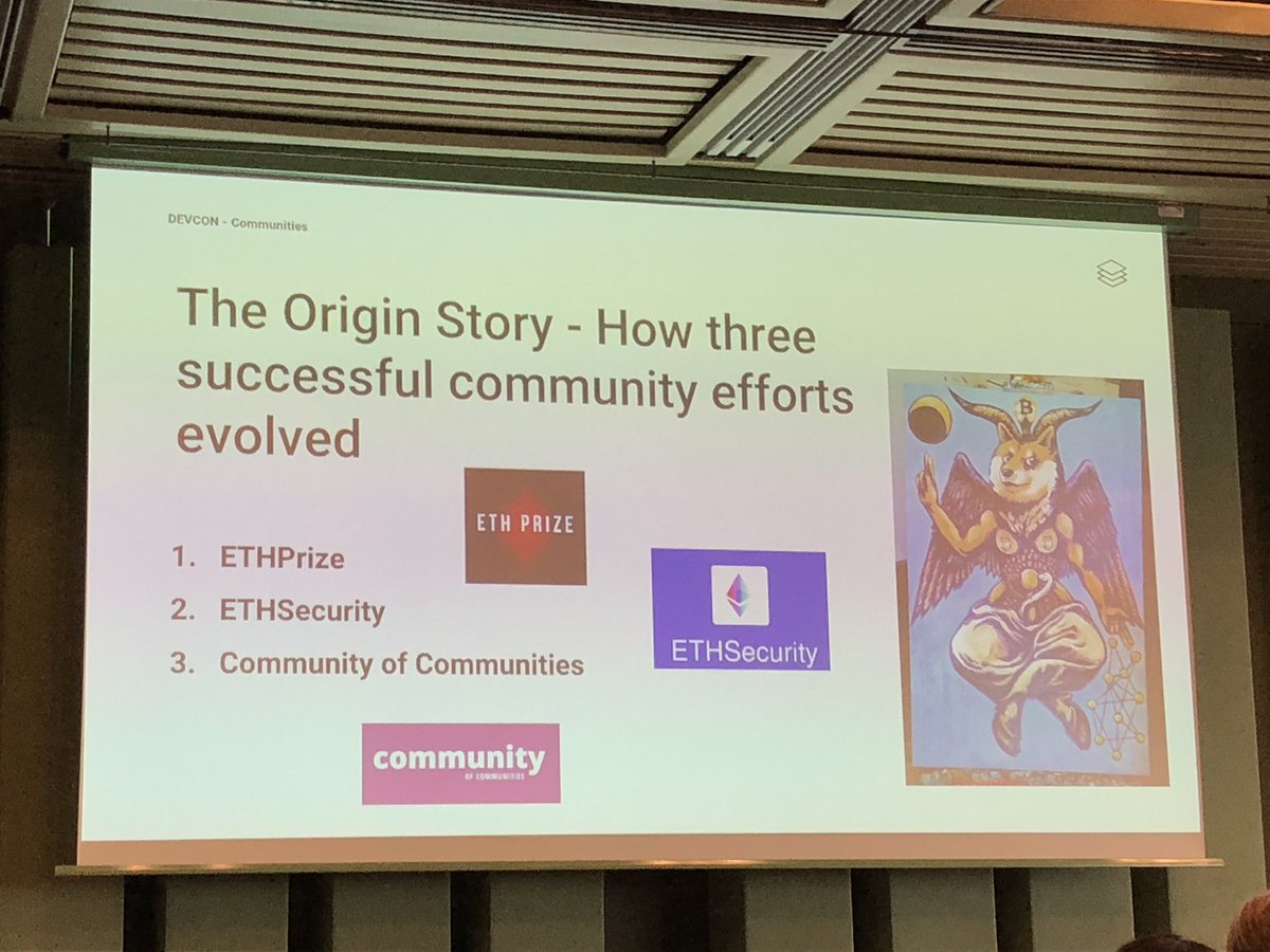 lrettig's tweet image. Three stories on the success of successful grassroots efforts in the Ethereum community over the past year - @ethprize, #ETHSecurity, and the Community of Communities - with community organizer extraordinaire @robbiebent1. Thanks for all of your hard work this year! 🙏