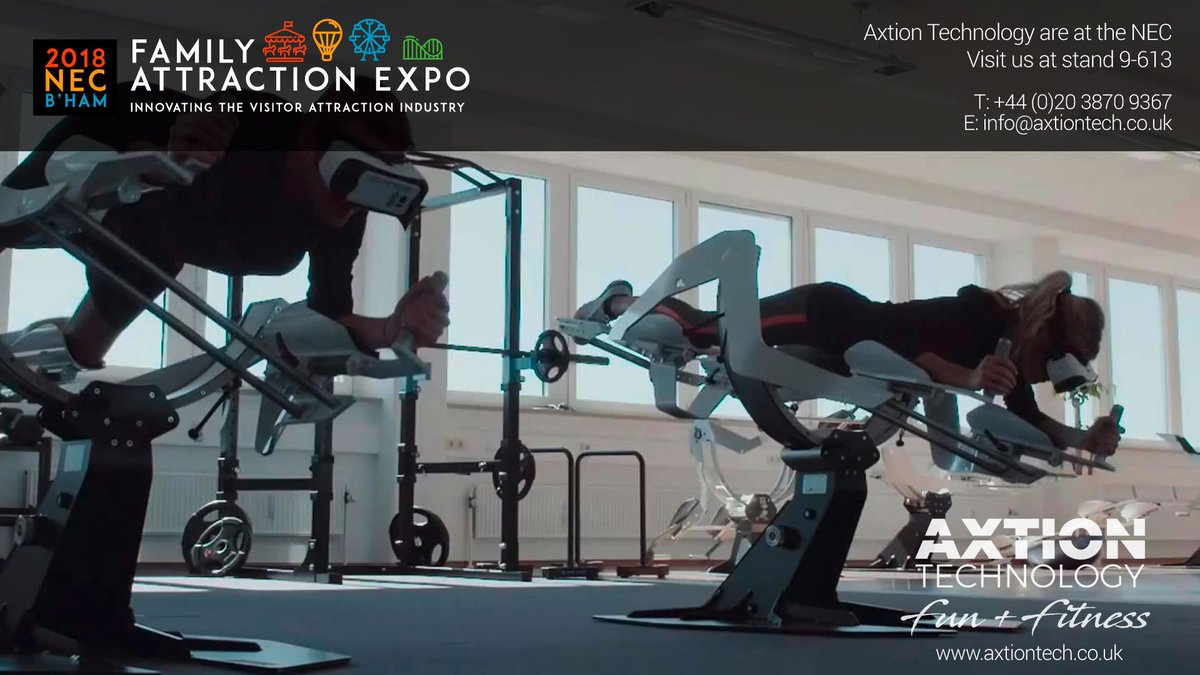 axtiontech's tweet photo. We're at the Family Attraction Expo Wed/Thu next week. We hope to see you there! We're on stand 9-613 so come and check out the products we'll have on show. #FitnessGaming #FAE18 #NECBirmingham #AxtionTech #AxtionTechnology #AxtionTechGames #Exergaming https://t.co/eOBWQnkMfx
