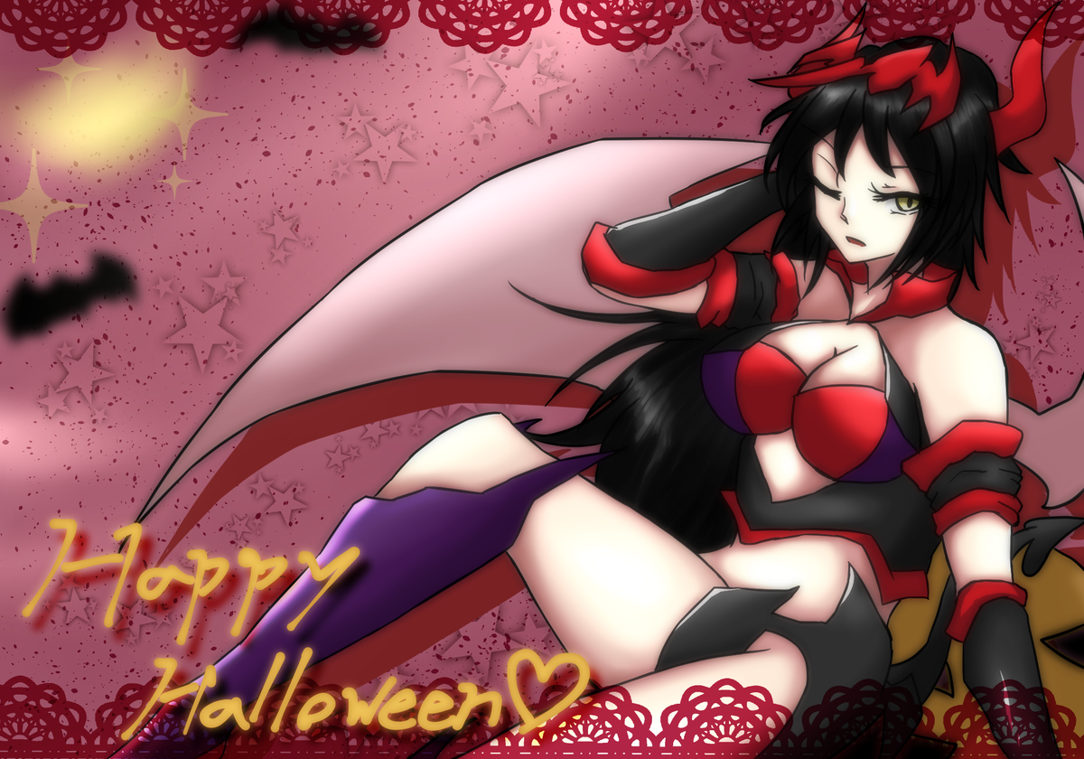 victrygod's tweet photo. 間に合った〜!
サキュバスティナ……今年はオベイリーフさん!
ハッピーハロウィン!
#CodeScarright #HappyHalloween https://t.co/c5bcDmvioo