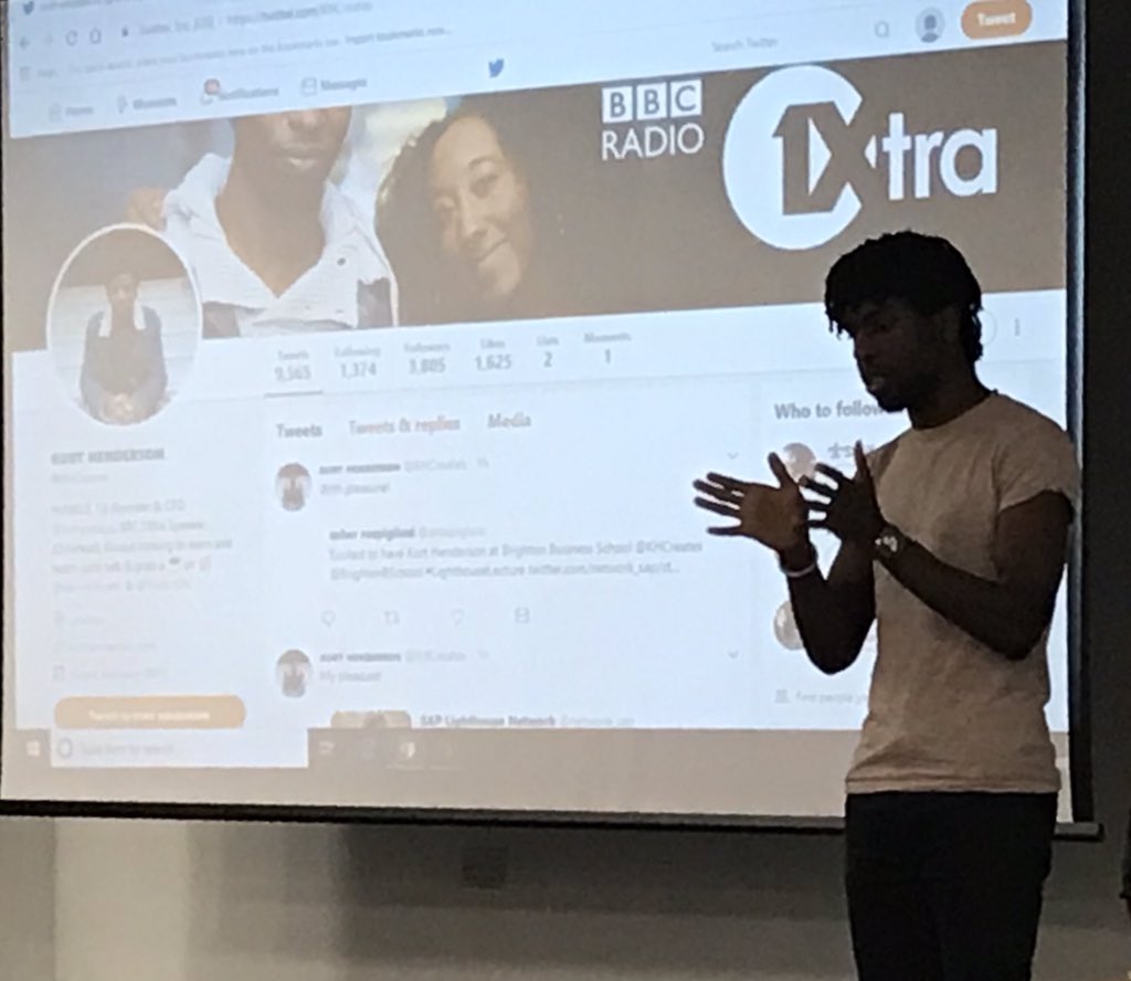 network_sap's tweet photo. Great talk on challenges for young entrepreneurs from Kurt Henderson at Brighton Business School https://t.co/n8fk88FIEg #LighthouseLecture @BrightonBSchool @brightonalumni https://t.co/cTmt21CXjc