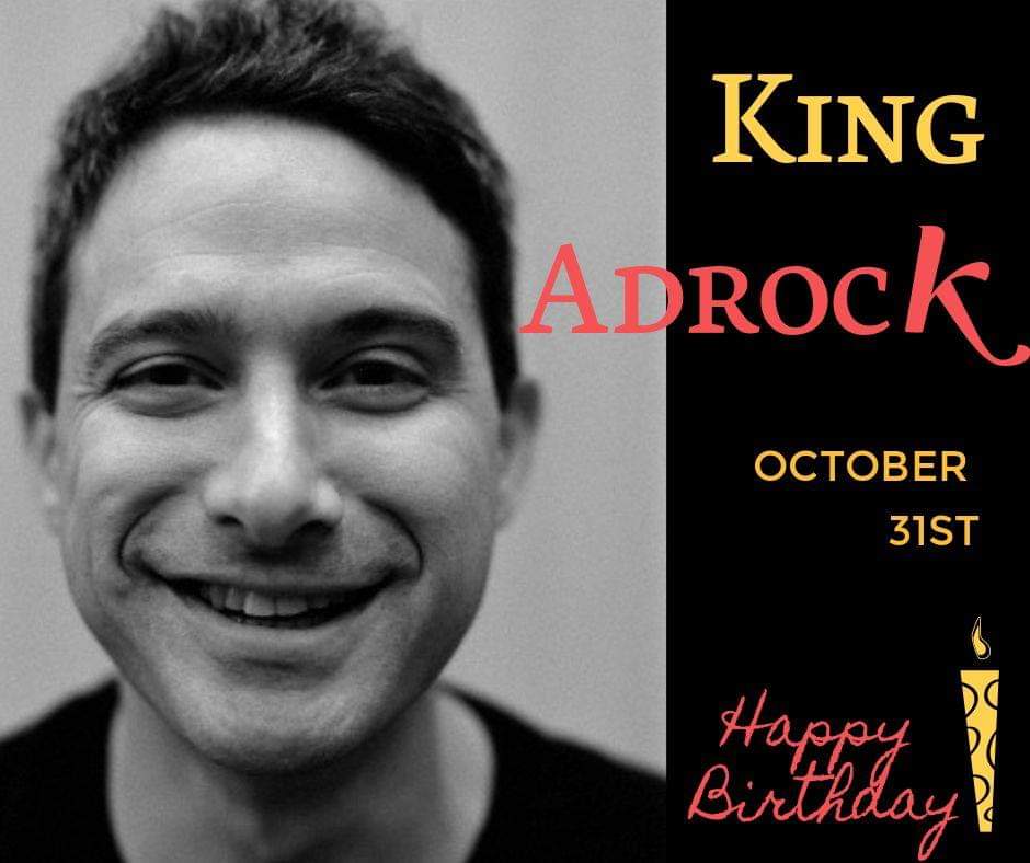 Happy Birthday to Beastie Boys Adam Horovitz! We you!  