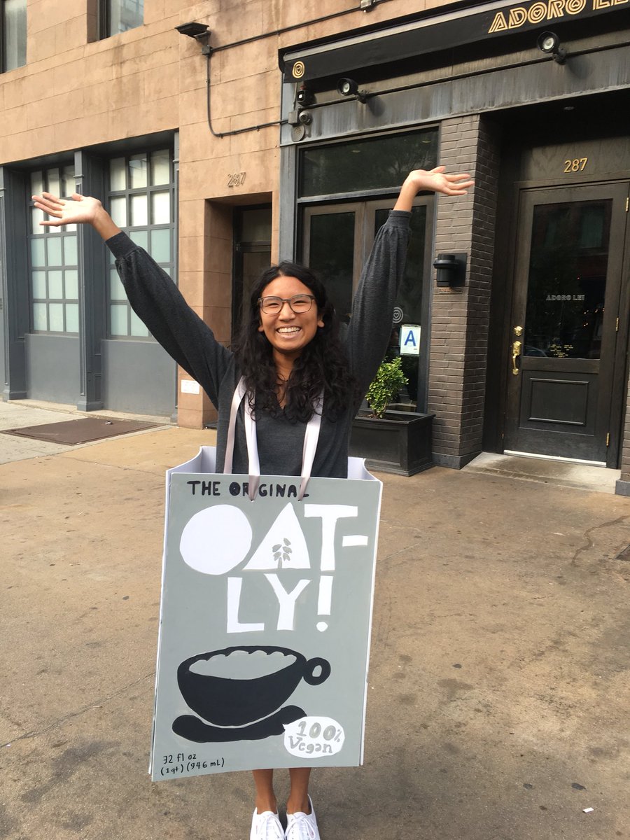 Slightly obsessed with @OatlyUS #HappyHalloween