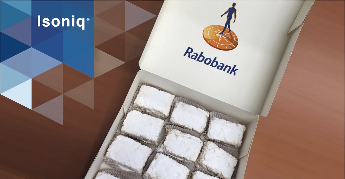 <a href="/IsoniQ_NL/">Isoniq</a> heeft de afgelopen dagen vele felicitaties mogen ontvangen voor het in ontvangst nemen van deze @Participatieprijs 2018. Vandaag ontvingen wij van de <a href="/Rabobank/">Rabobank</a> een smaakvolle erkenning als partner voor het in ontvangst nemen van deze @Participatieprijs 2018.