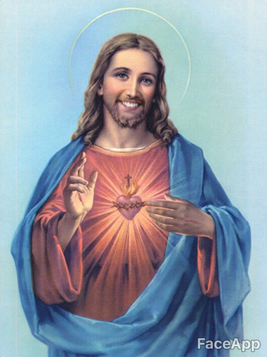 HartsockNolan's tweet photo. I’ve never seen Jesus smile before https://t.co/k4yyP29fJD