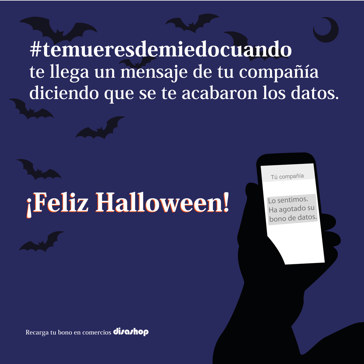 Todos vivimos momentos terroríficos en nuestro día a día 😱😱: cuando tu jefe te llama al despacho, un correo con asunto URGENTE o un 1% de batería 🚩
🎃 Cuéntanoslo con el hashtag #temueresdemiedocuando 🎃… ¡Os dejamos la peor de todas! 😂😂