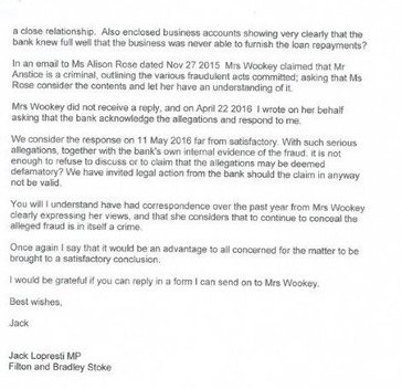 Bank Victims tweet media