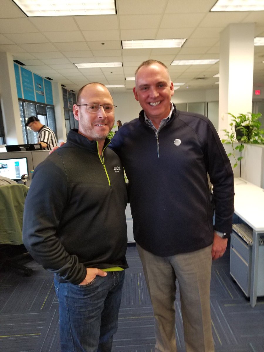 I got to have coffee with two local legends <a href="/davebfine/">dave fine</a> and @BrianWest_NP this morning. I would love to see these two talk strategy/employee development/everything else with the amount of knowledge these guys share!