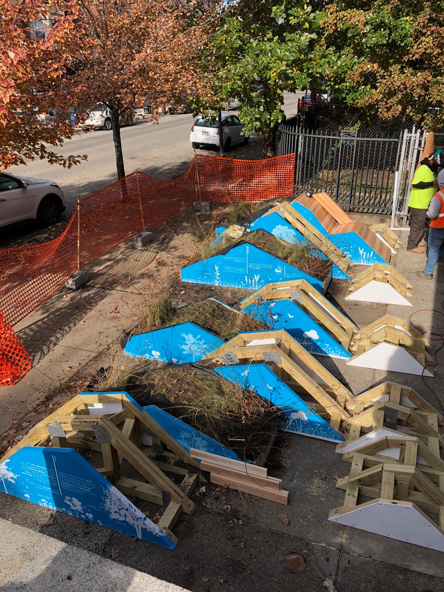 _studio_ludo's tweet photo. There is nothing like seeing your work installed! Can't wait for our Play Terrain at the Kingsessing Branch of the @FreeLibrary to be complete! Thanks to our amazing partners @WilliamPennFdn and @roofmeadow for all their support. https://t.co/NIGRK8xxwc