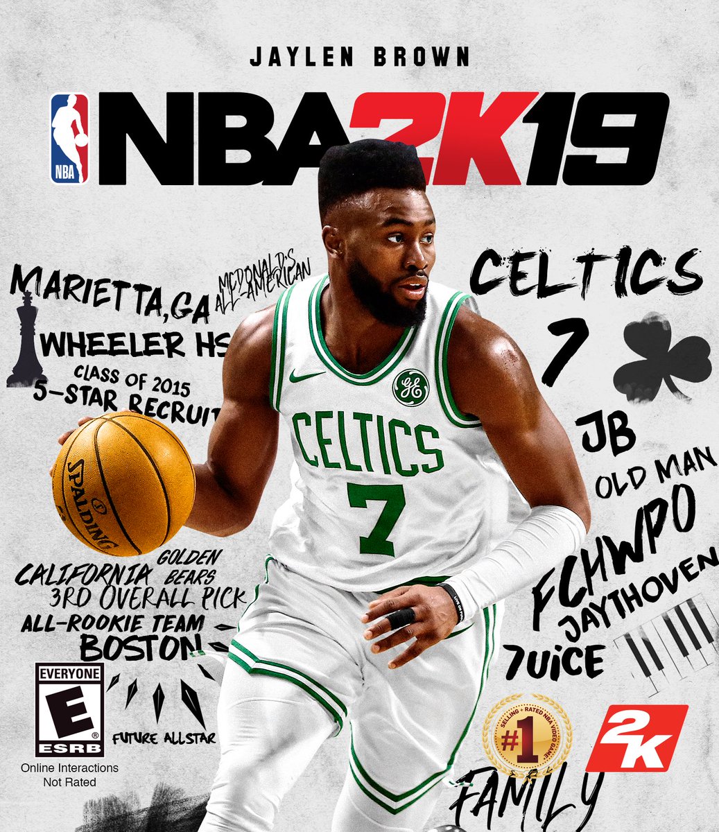 SportsCovers's tweet photo. New Jaylen Brown (@FCHWPO) custom #NBA2K19 cover | #NBA2K #celtics #bostonceltics #jaylenbrown https://t.co/IsvtkVmT7o