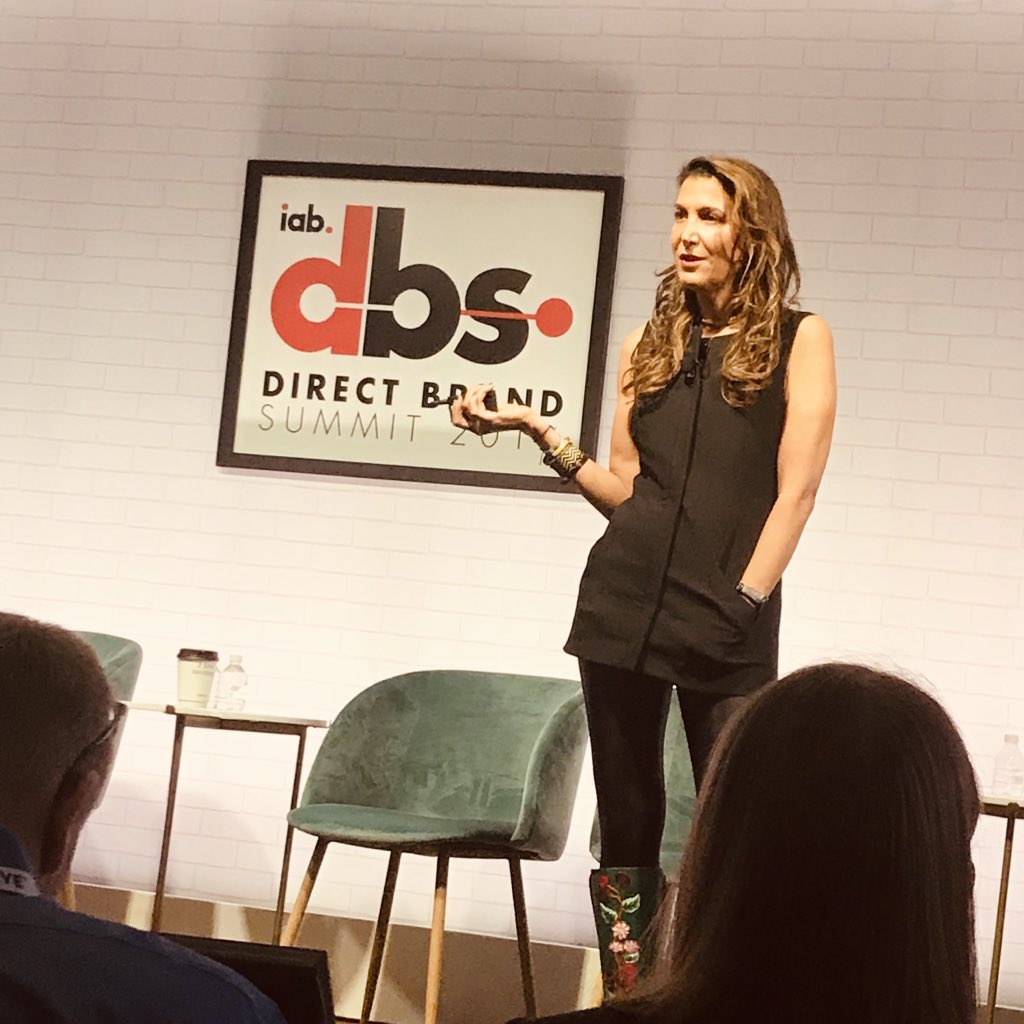 cutlist3's tweet photo. @TinaSharkey of @brandless at @iab summit: 77% of millennials don’t want the same brands their parents used, 90% of leading US household goods brands lost market share last year, and Brandless is “on a mission to make better everything for everyone.” A true #dtc leader! #IABDBS https://t.co/YdbIdgI8W9
