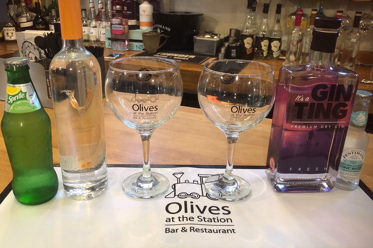 OlivesStationWB's tweet photo. Two more drinks you can enjoy at our Flavoured Gin &amp; Vodka Tasting Night on the 1st of December @itsaginting  @VGalleryVodka @FentimansLtd @Sprite @My_Metro https://t.co/v2DzXVt6T5