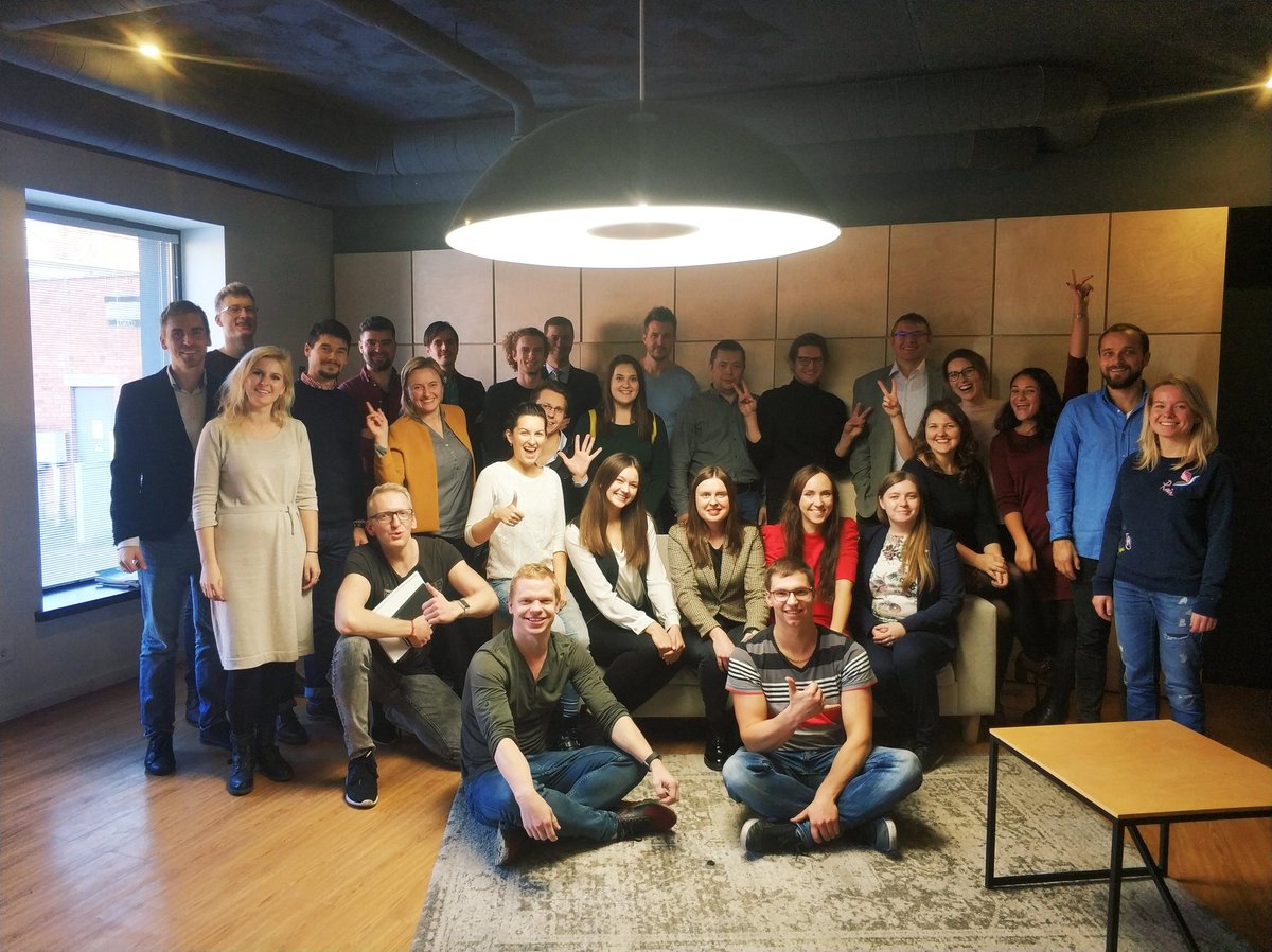 Dream team @ marketing week 🙌 #kaunasstartups #accelerator #startups #Lithuania #marketing well done everyone!