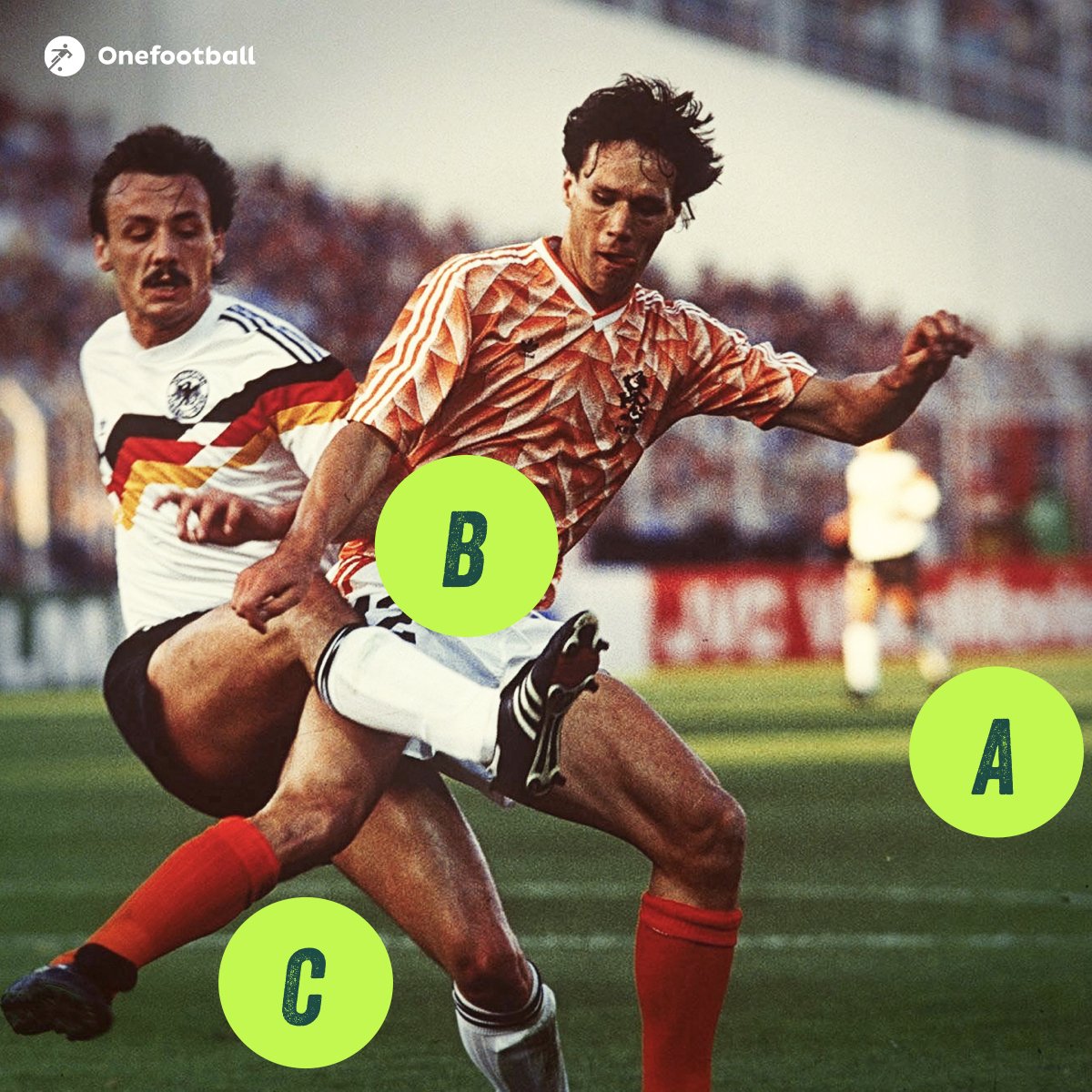 Happy birthday to Marco van Basten Where is the ball? 