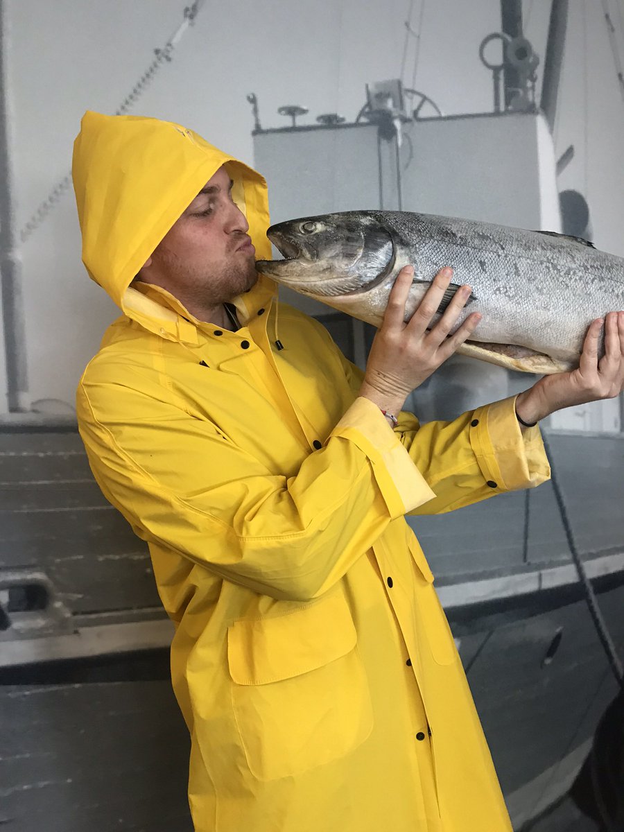 Happy Halloween! Today I’m going as a fisherman from <a href="/seabear1957/">SeaBear Wild Salmon</a> they are opening a storefront at <a href="/pike_place/">Pike Place Market</a> this weekend and I’m taking a sneak peak this afternoon