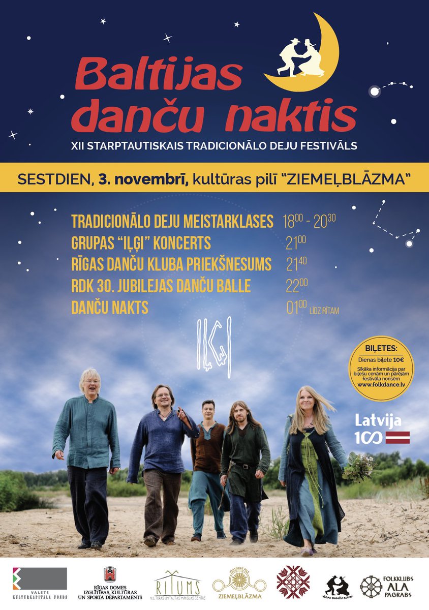 LUDandari's tweet photo. Jau rīt tiks ieksandinātas Baltijas danču naktis. Arī Dandari priecēs ar savu savu dalību un ierādīs dančus! https://t.co/RvCmoHbp2t