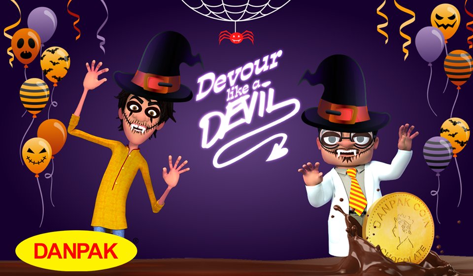DanpakPakistan's tweet photo. Happy #Halloween everyone. 
#Danpakfoods https://t.co/LCWSC6Pbq4