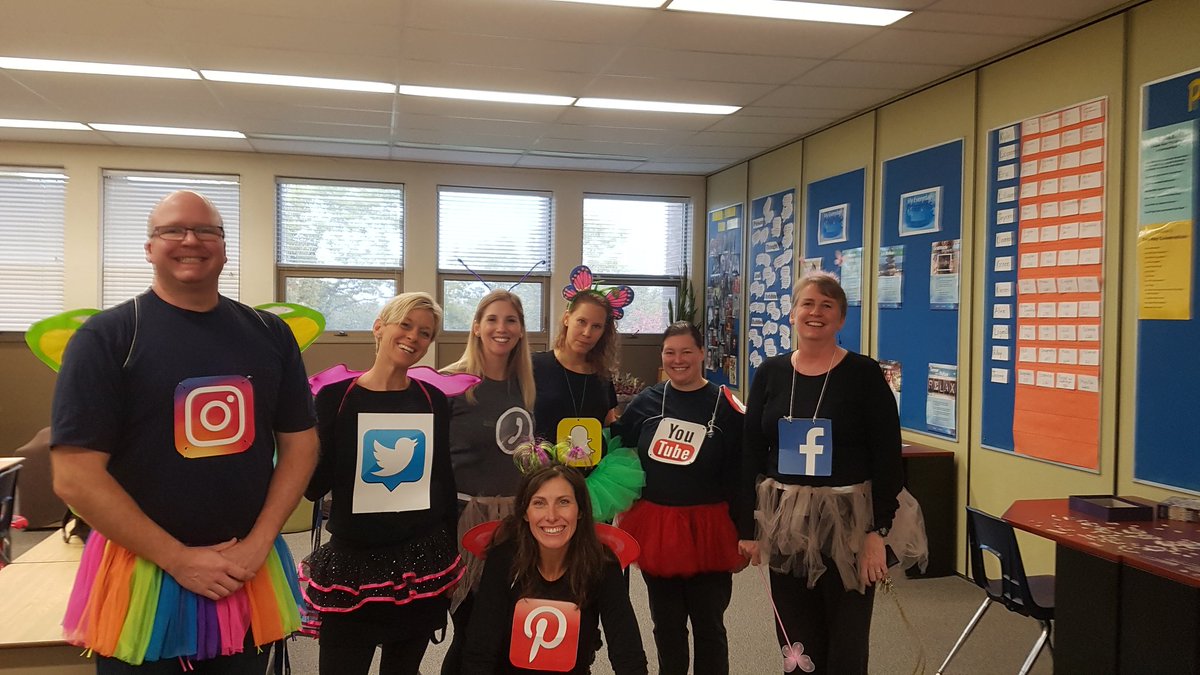 Happy Halloween from the social butterflies <a href="/MontcalmCougars/">Montcalm Cougars</a>