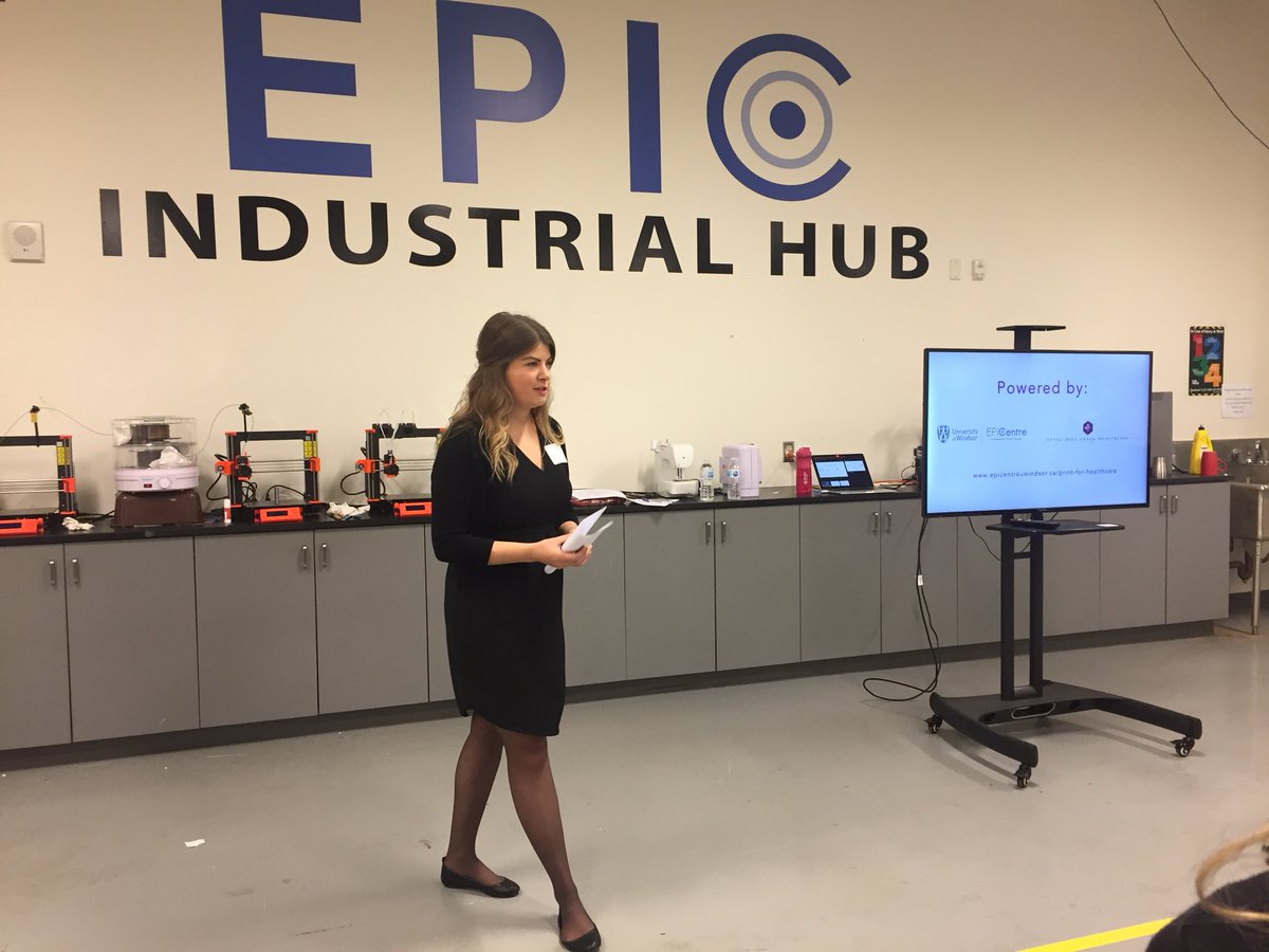 Dlivneh's tweet image. A great kick-off  #3DPrint 4HealthCare event today @UWindsorENG, hosted by @UofW_EPICentre &amp;amp; VP @HDGHWindsor. Opportunity to be helped build 3D Health product  and also win $1,000 #TechWeekYQG @WEtechAlliance @m