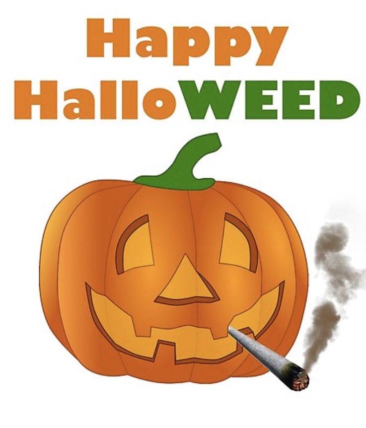 _jena4n's tweet image. Happy Halloweed! 🎃💨🧡👻