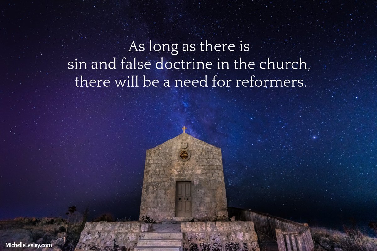MichelleDLesley's tweet image. #Church #FalseDoctrine #FalseTeachers #Sin #ReformationDay #ReformationDay2018