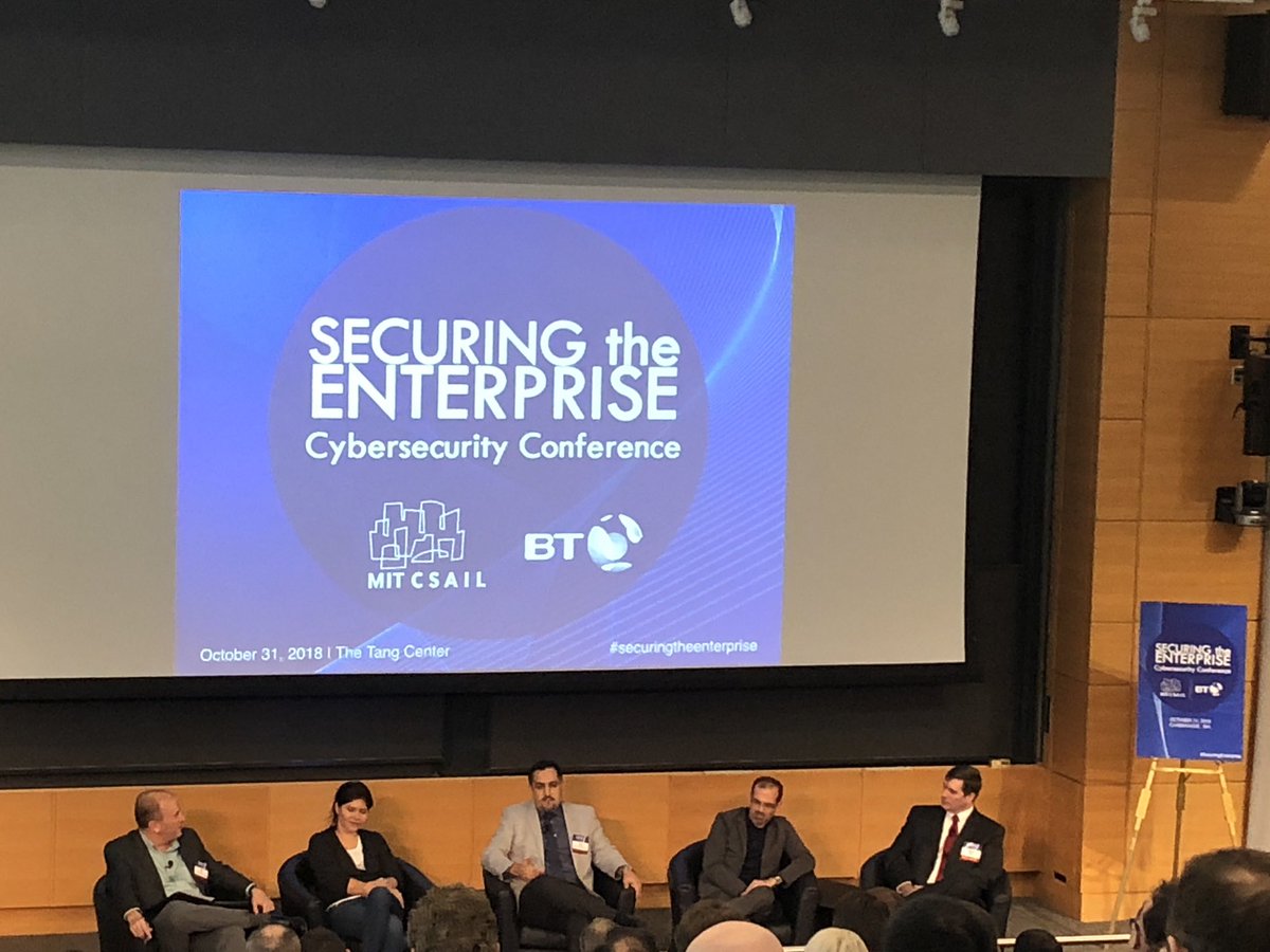 adnanmasood's tweet photo. Securing the enterprise - cyber security conference at #MIT @MIT_CSAIL @csail_alliances @USTGlobal #SecuringEnterprise https://t.co/hLivJViyL2