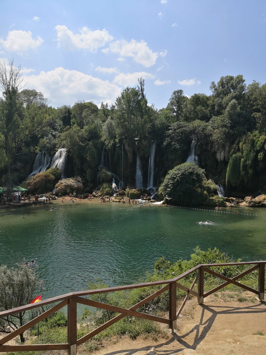 Trav3lM's tweet photo. Kravice Waterfalls, Bosnia &amp; Herzegovina https://t.co/OJs4JthIiG