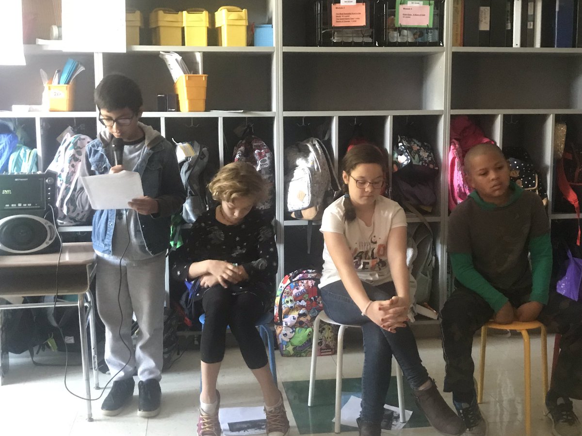 class_ramos's tweet photo. We’re performing our monologues we wrote based on big events in the novel, “Esperanza Rising” with a focus on the threat to human rights #otherpeoplematter #fwesinspireslearning @FWESIBPYP https://t.co/fc9pyLqynj
