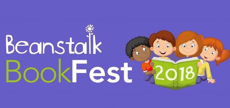 It all went so quickly! We saw magic tricks and did spooky stories with Winnie the Witch 👻 🧙‍♀️ and so many children went home with books 😍 #BeanstalkBookFest18