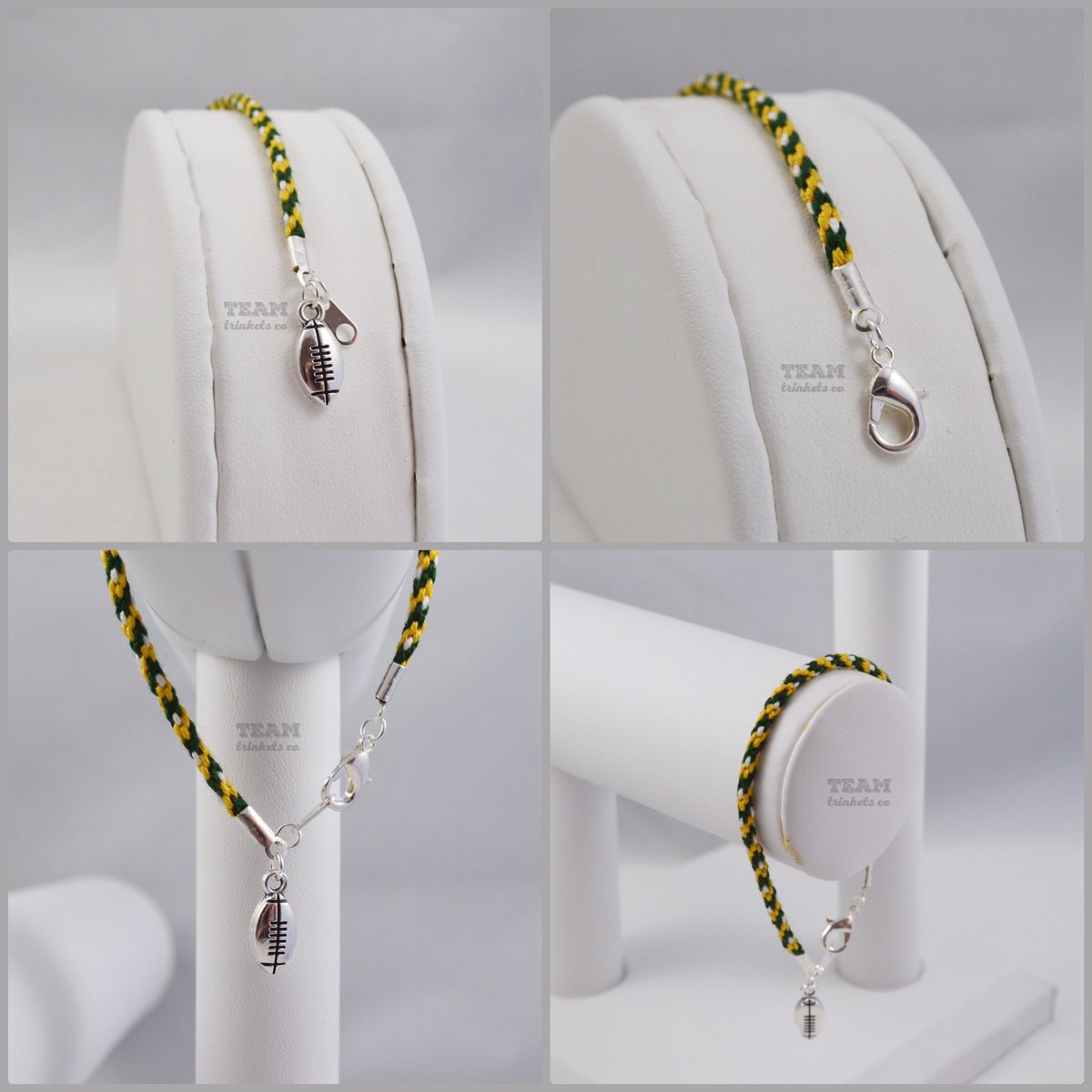 teamtrinketsco's tweet photo. GO PACK GO!!! Just listed this @packers baby in the shop, link in bio! 🏈 #greenbay #greenbaypackers #packers #gopackgo #football #bracelet #teamcolors #goteam #charm #etsy #etsyshop #teamtrinketsco https://t.co/pJXG0hOfYq
