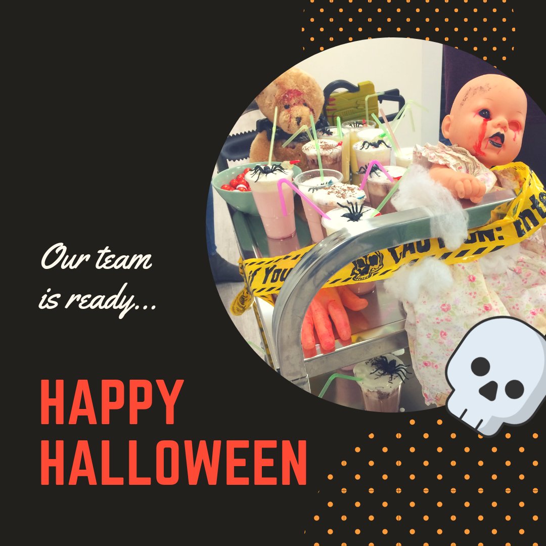 That's how we celebrate #Halloween in the Kinetic office... Let's get spooky! #HappyHalloween 🕸️🕷️🎃