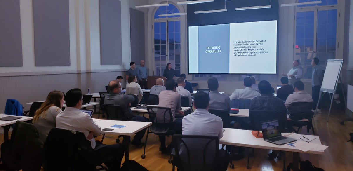 MiamiOhMBA's tweet photo. MBA Road Trip...always a fun time presenting to clients! @cintrifuse @FarmerSchoolMU #innovation #creativity https://t.co/4987SAUDQ4