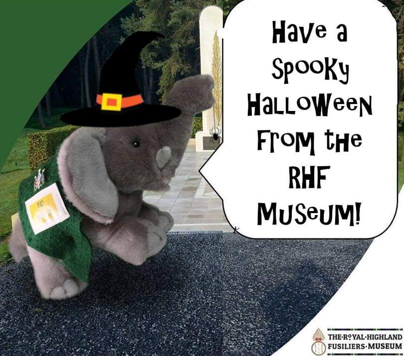 TheRHFMuseum's tweet photo. #haloween #rhf #rhfmuseum #royalhighlandfusiliers #army #museum https://t.co/XdW8dUQFNc