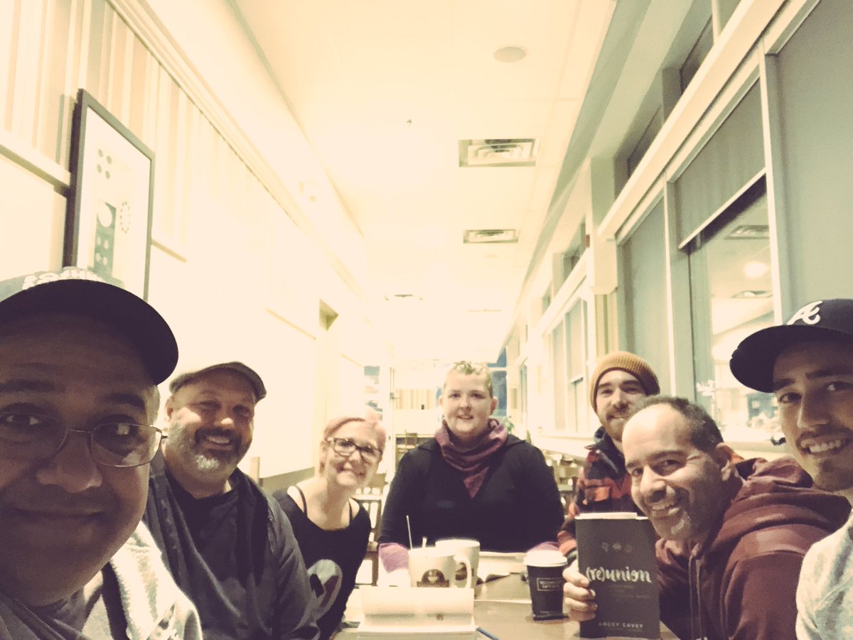 jonathanmanafo's tweet photo. This Tuesday #reunion group has been a blast. 1/2 way through and loving it. 
Thanks @Bruxy So far the feed back is that this books gives us better language to both understand and share the gospel. 
@villagewhitby #smallergroups https://t.co/3Eg82hiW2h
