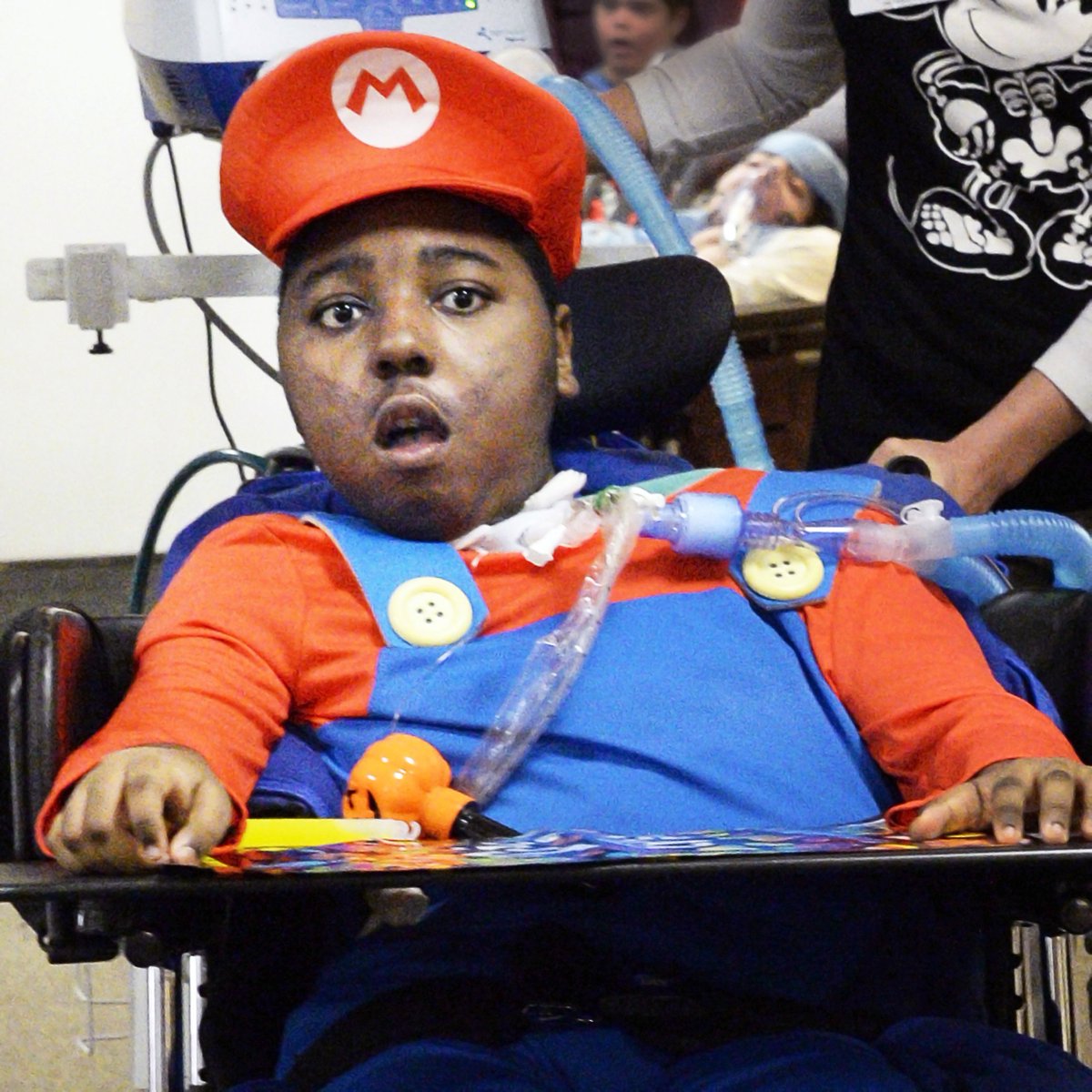 jcdannibale's tweet photo. Pediatric unit patients celebrate during the 7th annual Halloween "parade" at Pathways Nursing and Rehabilitation in Niskayuna, NY. https://t.co/ZfgOljavPc