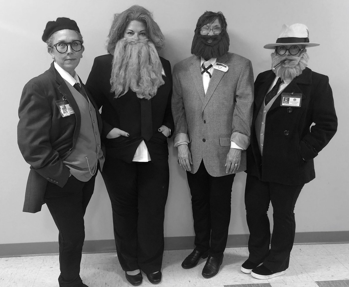 AmandaOWilson's tweet photo. Halloween in the Social Science Division #wearenwcc https://t.co/49k1Whnuke